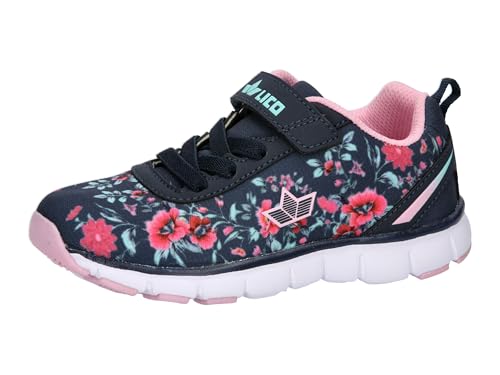 Lico Mädchen Zonnebloem Vs Sneaker, Marine Türkis Rosa, 31 EU von Lico