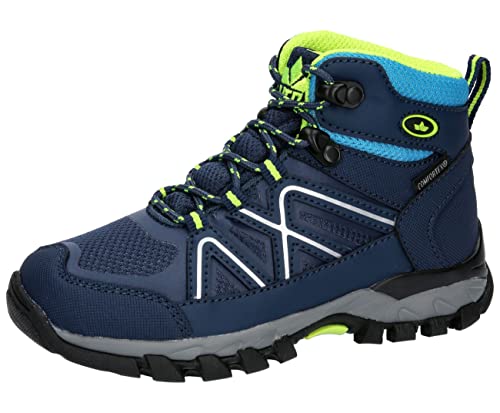 Lico Maine High Cross-Laufschuhe, Marine/blau/Lemon, 32 EU Lico Maine High Cross-Laufschuhe, Marine/blau/Lemon, 32 EU von Lico