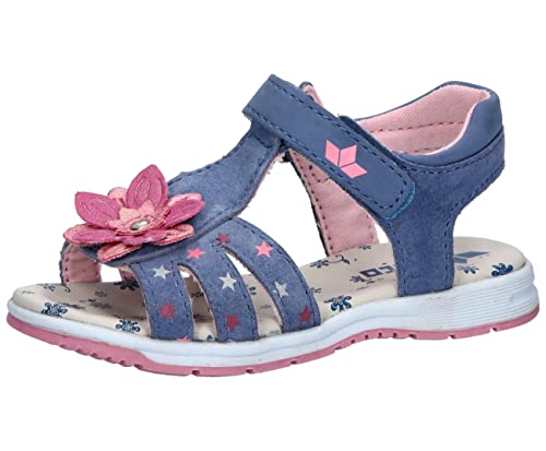 Lico Mädchen Manja V Sandale, blau/rosa, 30 EU von Lico