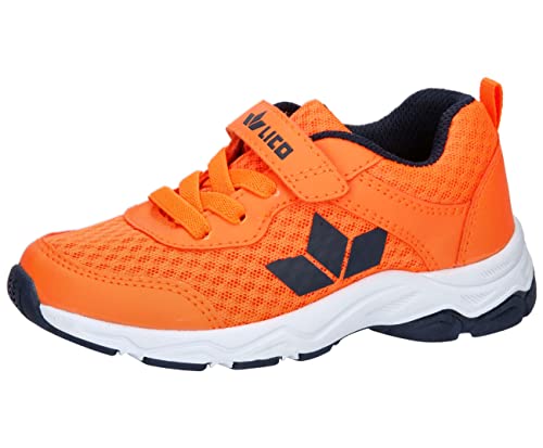 Lico Mika VS Sneaker, orange/Marine, 25 EU von Lico