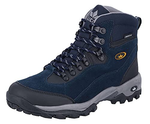 Lico Milan Herren Cross-Laufschuh, marine/grau/gelb, 36 EU von Lico