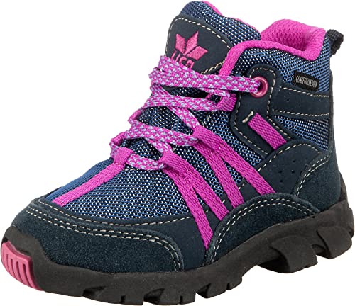 Lico Moritz Tex Mädchen Schneestiefel, Marine/ Pink, 20 EU von Lico