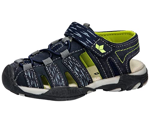 Lico Unisex Kinder Navin V Sportsandale, marine/lemon, 32 EU von Lico