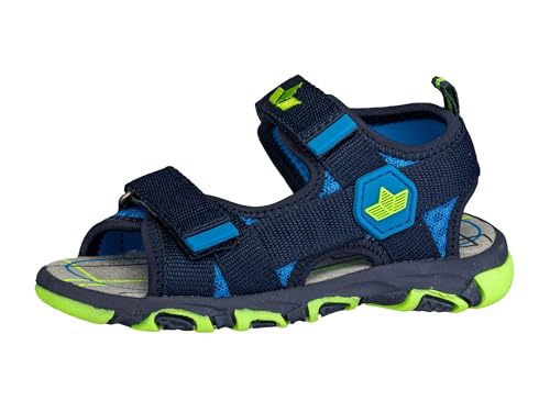 Lico Palau V Jungen Sandale, Marine/ Blau/ Lemon, 41 EU von Lico