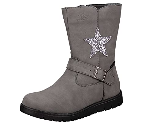 Lico Patricia Mädchen Mode-Stiefel, grau, 37 EU von Lico