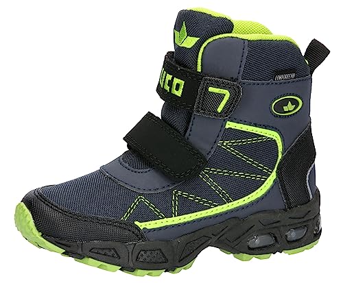 Lico Pelle V Blinky Stiefelette, Marine/Schwarz/Lemon, 32 EU Lico Pelle V Blinky Stiefelette, Marine/Schwarz/Lemon, 32 EU von Lico
