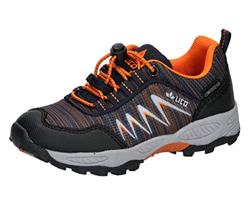 Lico Perth Traillaufschuhe, Marine/grau/orange, 38 EU von Lico