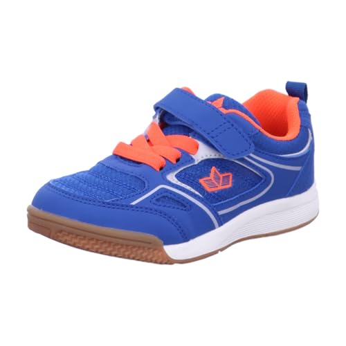 Lico Unisex Kinder Racine Vs Hallenturnschuhe, Blau Orange, 41 EU von Lico