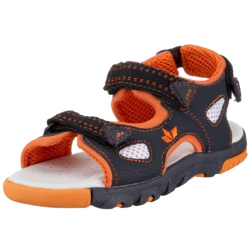 Lico Romeo V 470018, Jungen Sandalen/Outdoor-Sandalen, blau, (marine-orange), EU 34 von Lico