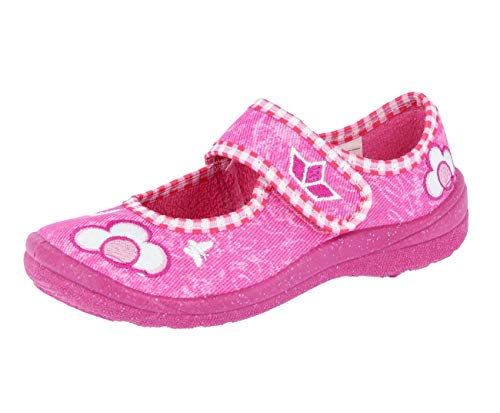 Lico SWEET GIRL Mädchen Niedrige Hausschuhe, Pink/ Rosa/ Weiß, 25 EU von Lico