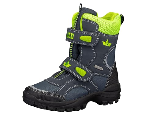 Lico Samuel V Jungen Schneestiefel, marine/schwarz/lemon, 40 EU Lico Samuel V Jungen Schneestiefel, marine/schwarz/lemon, 40 EU von Lico