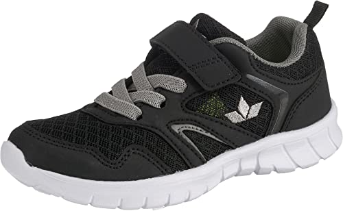 Lico Jungen Skip VS Sneaker, Schwarz/ Grau, 28 EU von Lico