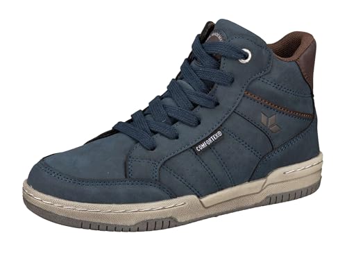 Lico Jungen Slade Sneaker, marine/braun, 35 EU Lico Jungen Slade Sneaker, marine/braun, 35 EU von Lico