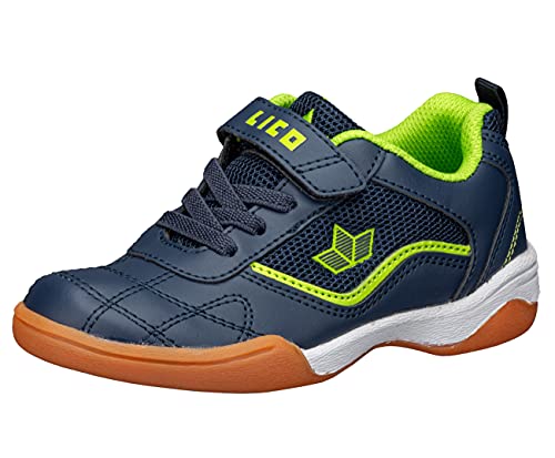 Lico Jungen Sloan VS Sneaker, marine/lemon, 41 EU von Lico