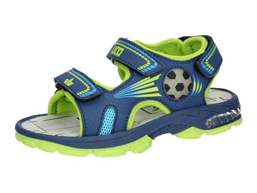 Lico Jungen Spotlight V Blinky Sandale, Marine Lemon Blau, 34 EU Lico Jungen Spotlight V Blinky Sandale, Marine Lemon Blau, 34 EU von Lico