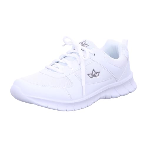 Lico Unisex Blaine Sneaker, Weiss/Grau, 42 EU Lico Unisex Blaine Sneaker, Weiss/Grau, 42 EU von Lico