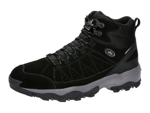 Lico Unisex Fairfield High Cross-Laufschuhe, schwarz, 46 EU Lico Unisex Fairfield High Cross-Laufschuhe, schwarz, 46 EU von Lico