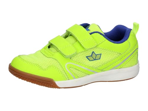 Lico Unisex Kinder Boulder V Hallenturnschuhe, Lemon Blau, 39 EU von Lico