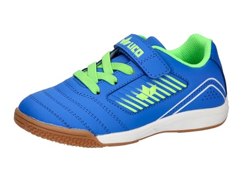 Lico Unisex Kinder Chaska Vs Hallenturnschuhe, Blau Lemon, 32 EU von Lico