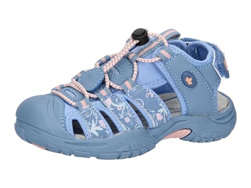 Lico Unisex Kinder Nimbo Sandale, Blau Rosa, 34 EU von Lico