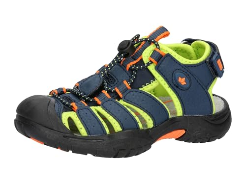 Lico Unisex Kinder Nimbo Sandale, Marine Lemon Orange, 29 EU Lico Unisex Kinder Nimbo Sandale, Marine Lemon Orange, 29 EU von Lico