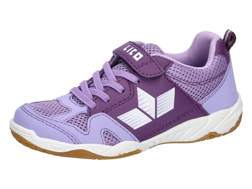 Lico Unisex Kinder Sport Vs Hallenturnschuhe, Lila Weisss, 34 EU Lico Unisex Kinder Sport Vs Hallenturnschuhe, Lila Weisss, 34 EU von Lico