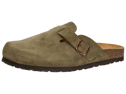 Lico Unisex Pedro Pantoletten, Oliv, 40 EU von Lico