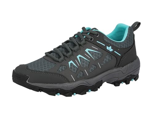 Lico Unisex Sierra Trekking-& Wanderhalbschuhe, Anthrazit Türkis, 43 EU von Lico
