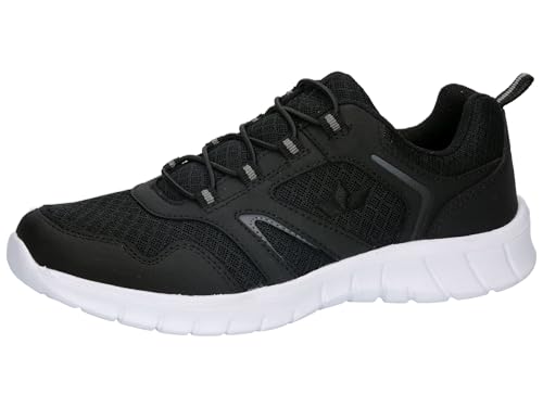 Lico Unisex Skip Sneaker, Schwarz/Grau, 45 EU Lico Unisex Skip Sneaker, Schwarz/Grau, 45 EU von Lico