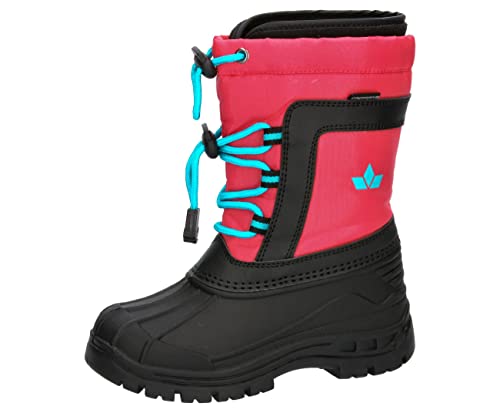 Lico Willi Schneestiefel, pink/schwarz/türkis, 29 EU von Lico