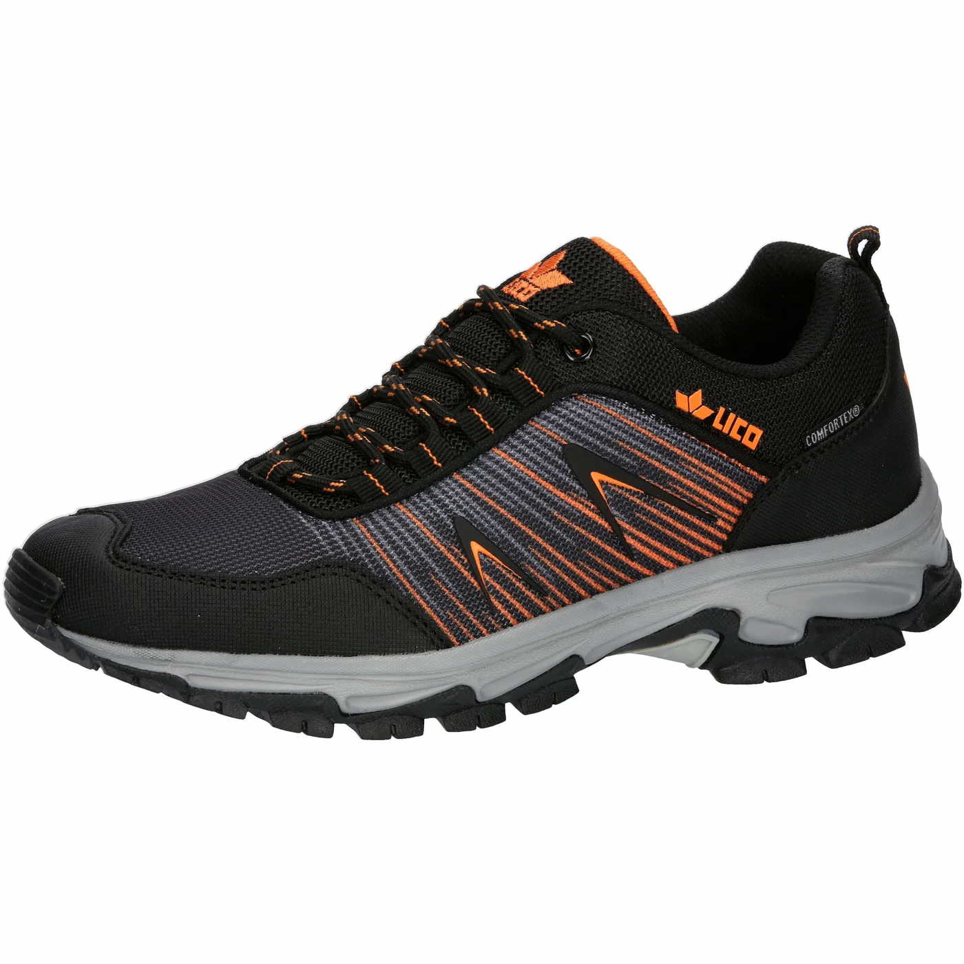 male Trekkingschuhe schwarz 44 von Lico