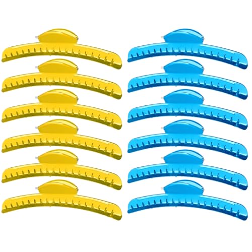 12 -pcs Haarklammern für Frauen Styling Aluminiumspitze Top Finger Wave Clips Haarklammern Klemmen Metallklammern Modellierklemmen für Zuhause und Außenbereich geeignet von Licsaliwe
