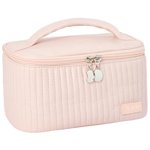Kosmetiktasche 8, 3 x 5, 3 x 4, 7 Zoll wasserdicht große Kapazität Kosmetiktasche aus PU-Leder tragbare Reise-Toilettenartikel-Aufbewahrung für Tochter und Frauen Kosmetiktaschen für Frauen Kosmetiktasche 8, 3 x 5, 3 x 4, 7 Zoll wasserdicht große Kapazität Kosmetiktasche aus PU-Leder tragbare Reise-Toilettenartikel-Aufbewahrung für Tochter und Frauen Kosmetiktaschen für Frauen von Licsaliwe