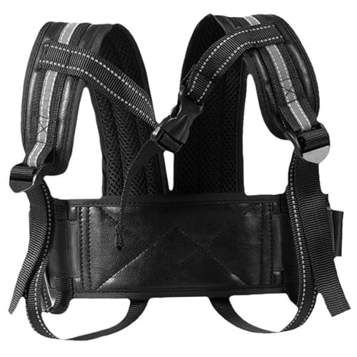 Motorradgurt für Kinder verstellbarer Sicherheitsgurt mit reflektierenden Streifen und Sicherheitsschnallen atmungsaktive Mesh-Reiseweste für 2–12 Jahre von Licsaliwe