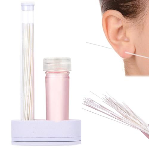 Ohrlochreiniger Einweg-Piercingloch-Pflegeset 70-teiliges Piercing-Pflegeset mit 15 ml Reinigungslösung Geruchsentfernung Ohrlochpflege für Frauen von Licsaliwe