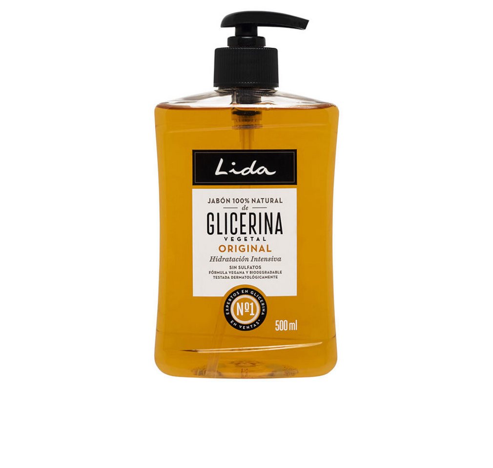 Lida Körperpflegemittel 100% NATÜRLICHE Glycerin-Handseife 500 ml von Lida
