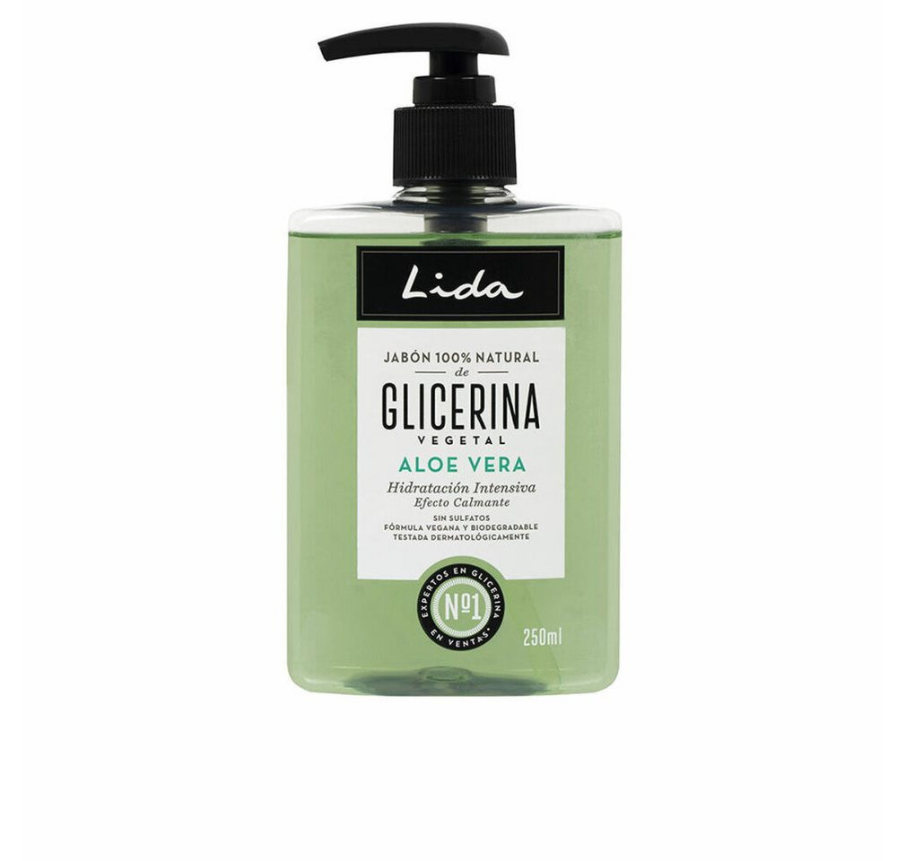 Lida Körperpflegemittel 100% NATÜRLICHE Handseife mit Glycerin und Aloe Vera 250 ml Lida Körperpflegemittel 100% NATÜRLICHE Handseife mit Glycerin und Aloe Vera 250 ml von Lida