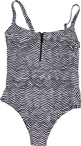 Lidea Badeanzug für Frauen schwarz weiß (as3, Cup_Band, Numeric_42, d) von Lidea