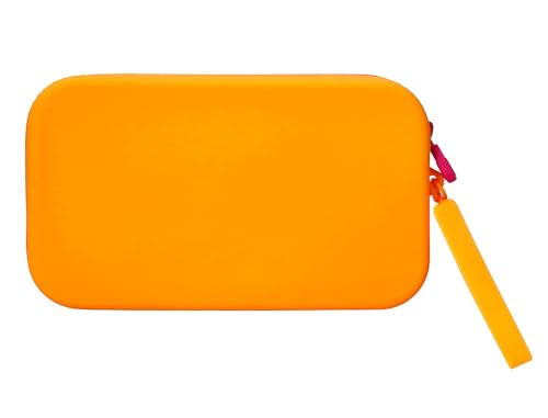 Liderpapel Federmäppchen Antartik Tropical Dive aus weichem Silikon, rechteckig, 190 x 120 x 25 mm, Orange., orange, Hilfsmäppchen von Liderpapel