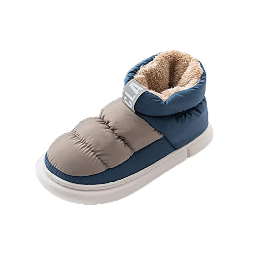 Lidssacde herren winterschuhe gefüttert Winterstiefel Herren Wasserdicht Stiefel Winterschuhe Warm Winterstiefel Wanderschuhe Gefüttert Arbeitsschuhe Barfußschuhe Winter Boots Schneestiefel Outdoor von Lidssacde