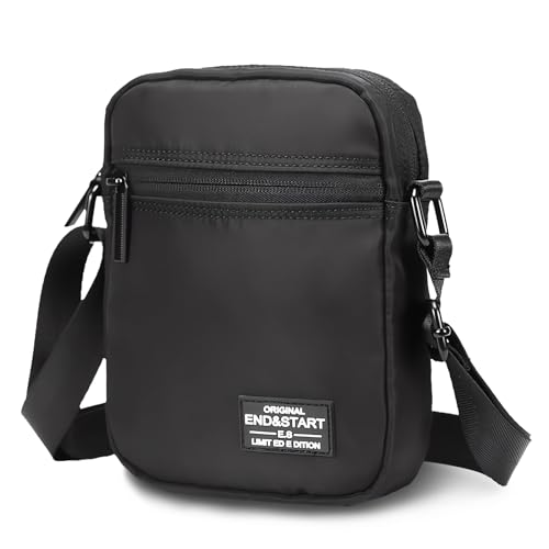 Lidxfeo Handy Crossbody Bag, Messenger Bag mit Reißverschluss, Crossbody Umhängetasche Klein, Wasserfeste Brusttasche Herren, Anti Diebstahl Schultertasche, für Tägliches, Leben, Reise usw Lidxfeo Handy Crossbody Bag, Messenger Bag mit Reißverschluss, Crossbody Umhängetasche Klein, Wasserfeste Brusttasche Herren, Anti Diebstahl Schultertasche, für Tägliches, Leben, Reise usw von Lidxfeo