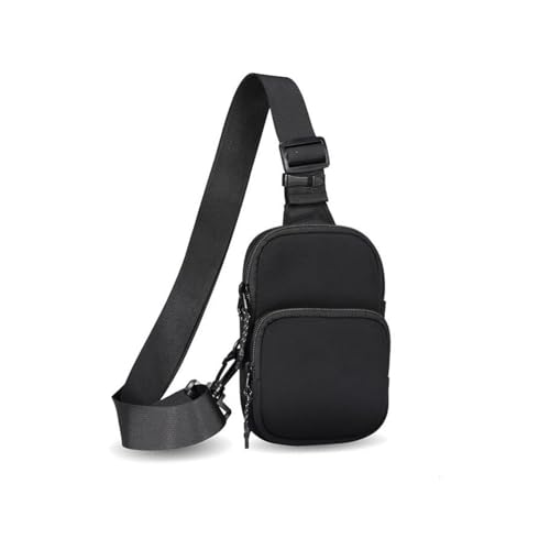 Lidxfeo Multipurpose Umhängetasche Herren, Wasserdichtes Crossbody Bag, Anti-Diebstahl Brusttasche Chest, Mehrere Taschen Sling Rucksack, für Wandern, Reisen, Klettern Usw von Lidxfeo