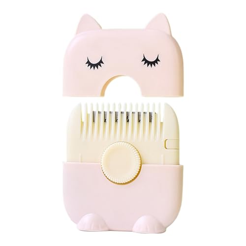 Lieawy Rasierkämme Zum Haareschneiden - Kinder Pony Schneidewerkzeug | Doppelseitiger Pony Schneidewerkzeug Für Erwachsene Jugendliche Mädchen Frauen von Lieawy