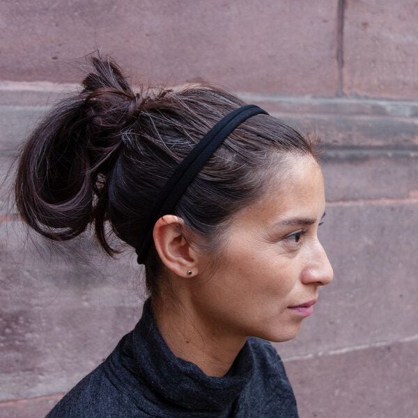 Liebe Deinen Planeten BIO Haarband bequem elastisch in vielen Farben aus Bio Baumwoll Jersey von Liebe Deinen Planeten