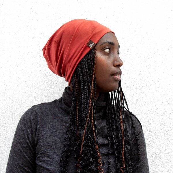 Liebe Deinen Planeten Bio Beanie in 3 Größen Herren & Damen in vielen Farben bequeme Jersey Mütze aus Bio Baumwollmix von Liebe Deinen Planeten