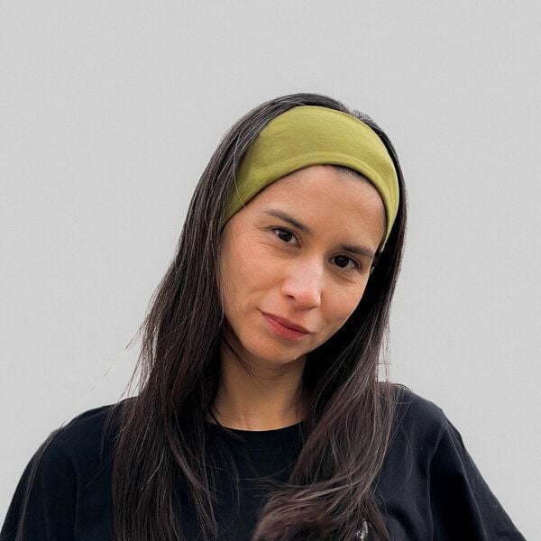 Liebe Deinen Planeten Bio Sportstirnband Basic aus elastischem Baumwoll Jersey in vielen Farben von Liebe Deinen Planeten