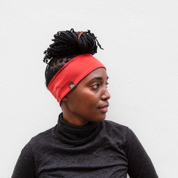 Liebe Deinen Planeten Bio Sportstirnband Basic aus elastischem Baumwoll Jersey in vielen Farben von Liebe Deinen Planeten