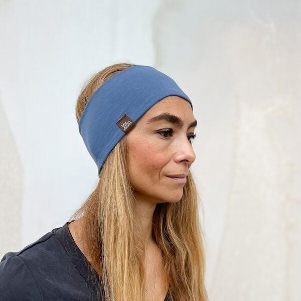 Liebe Deinen Planeten Bio Sportstirnband Basic aus elastischem Baumwoll Jersey in vielen Farben von Liebe Deinen Planeten
