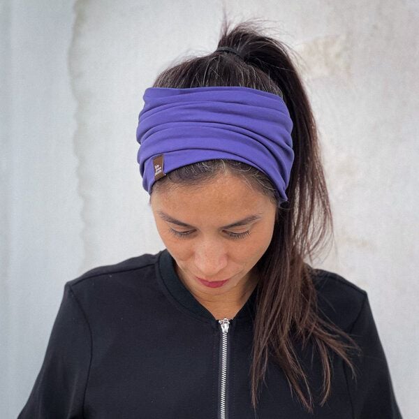 Liebe Deinen Planeten Bio breites Jersey Stirnband BASIC in vielen Farben aus elastischem Bio Baumwoll Jersey von Liebe Deinen Planeten