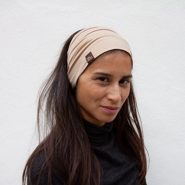 Liebe Deinen Planeten Bio breites Jersey Stirnband BASIC in vielen Farben aus elastischem Bio Baumwoll Jersey von Liebe Deinen Planeten